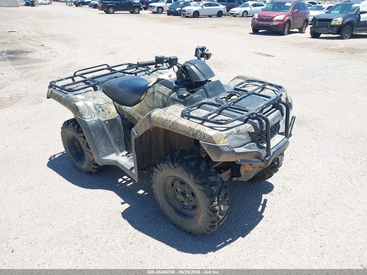 2019 HONDA TRX420 FE