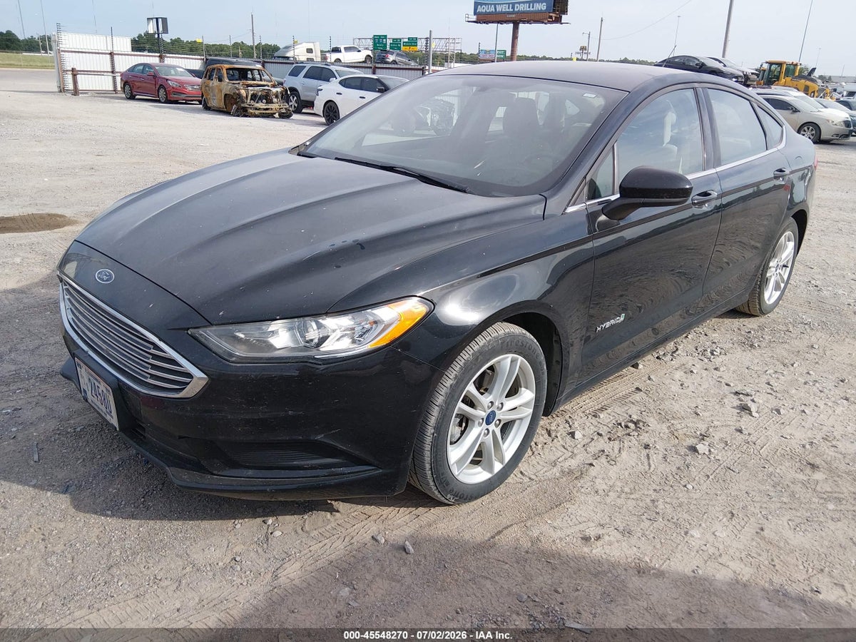 2018 FORD FUSION HYBRID S — снимка 2