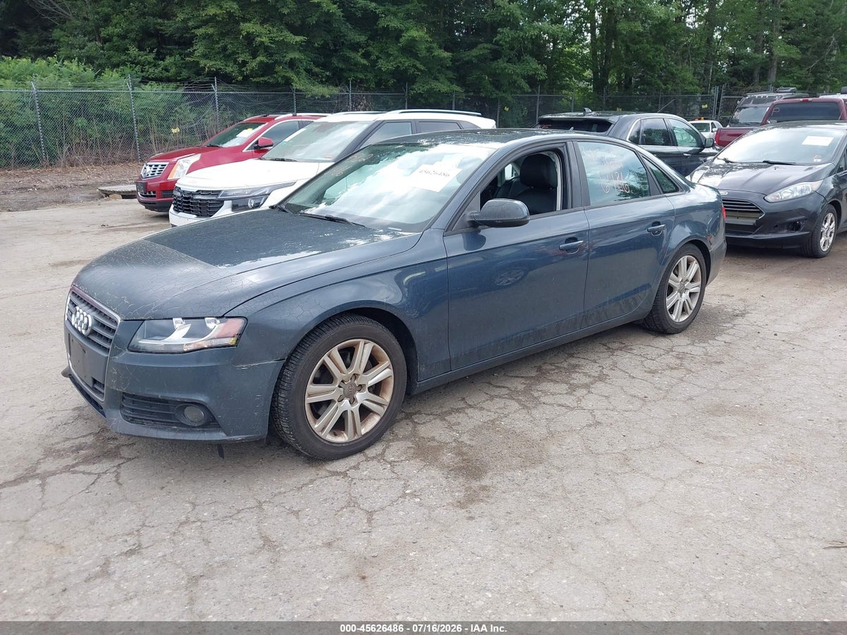 2010 AUDI A4 2.0T PREMIUM — снимка 2