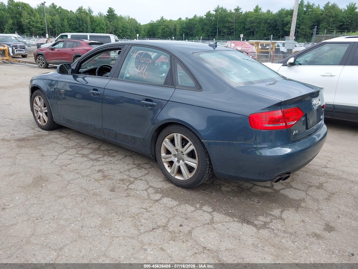 2010 AUDI A4 2.0T PREMIUM — снимка 3