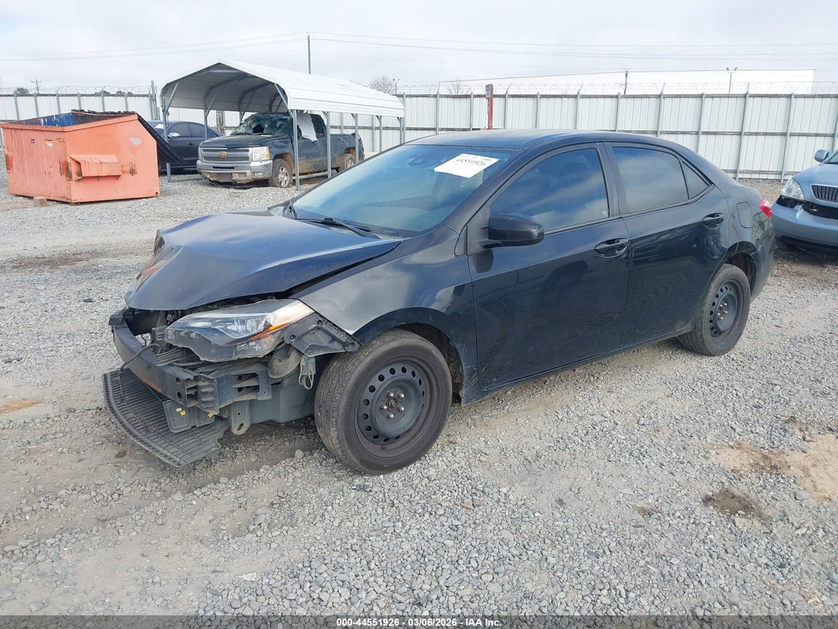 2017 TOYOTA COROLLA LE — снимка 2
