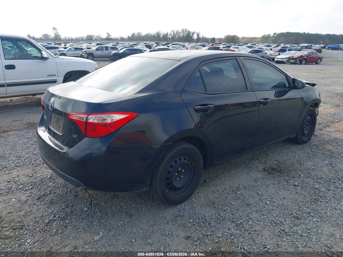 2017 TOYOTA COROLLA LE — снимка 4