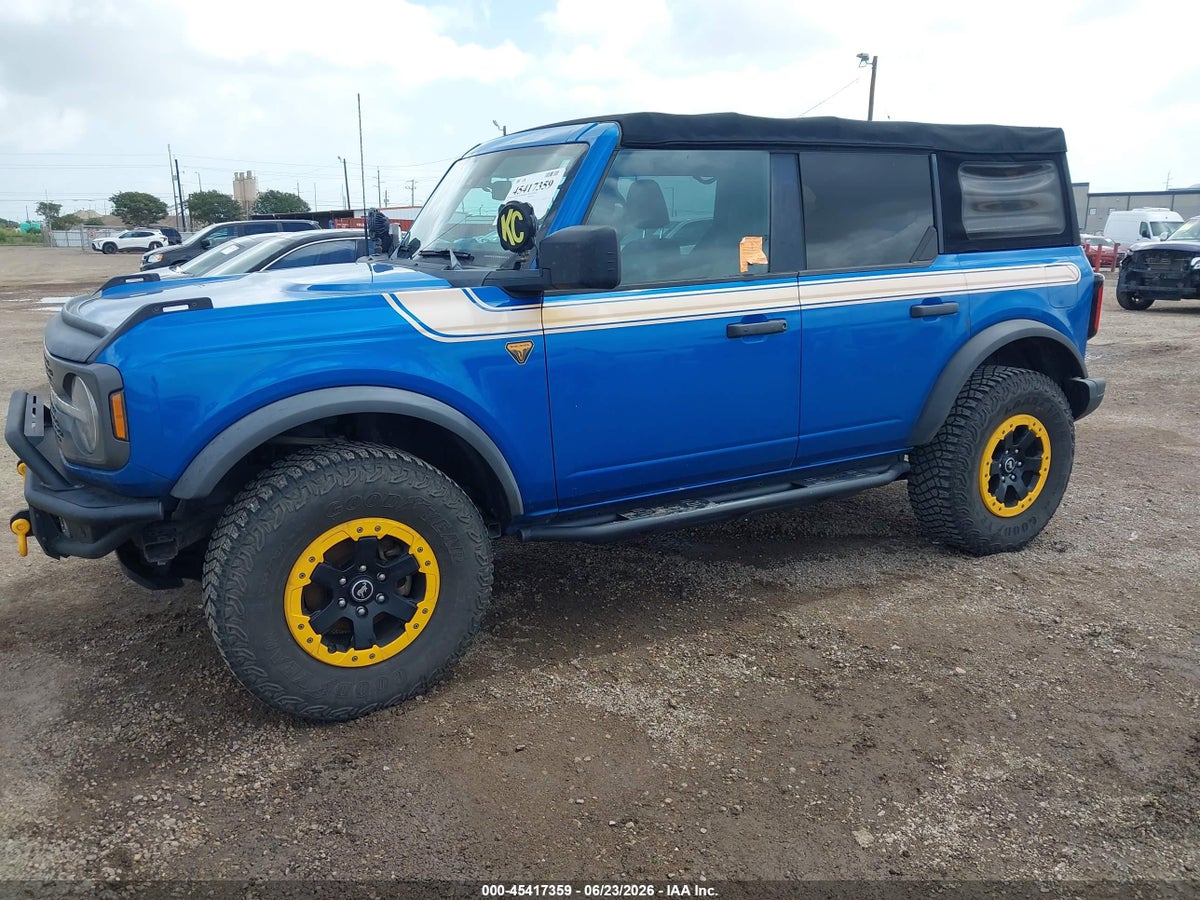 2022 FORD BRONCO BADLANDS — снимка 2