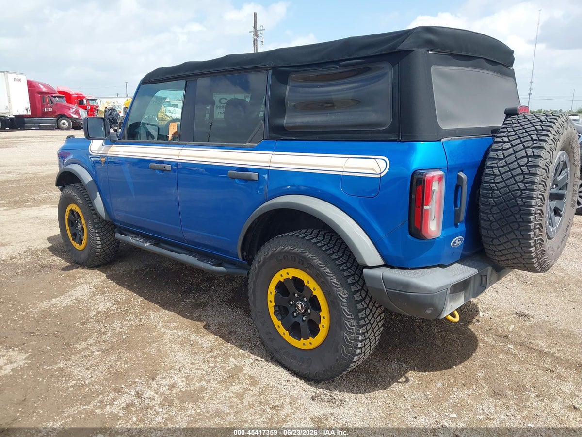 2022 FORD BRONCO BADLANDS — снимка 3