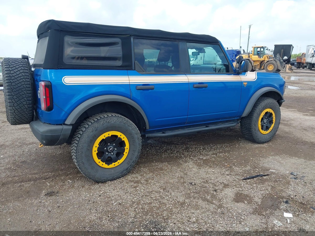 2022 FORD BRONCO BADLANDS — снимка 4