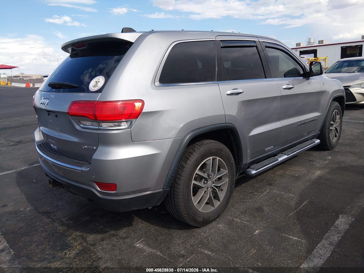 2018 JEEP GRAND CHEROKEE LIMITED 4X4 — снимка 4
