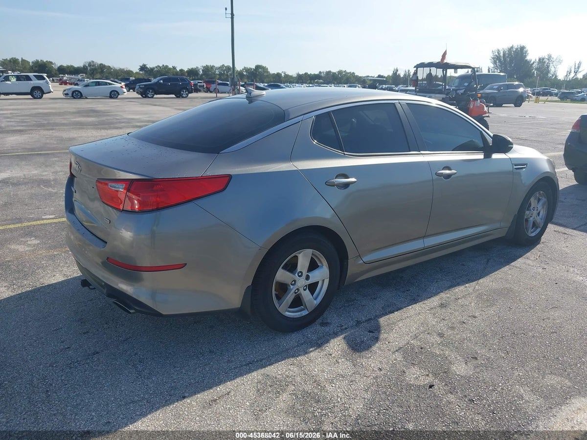 2015 KIA OPTIMA LX — снимка 4