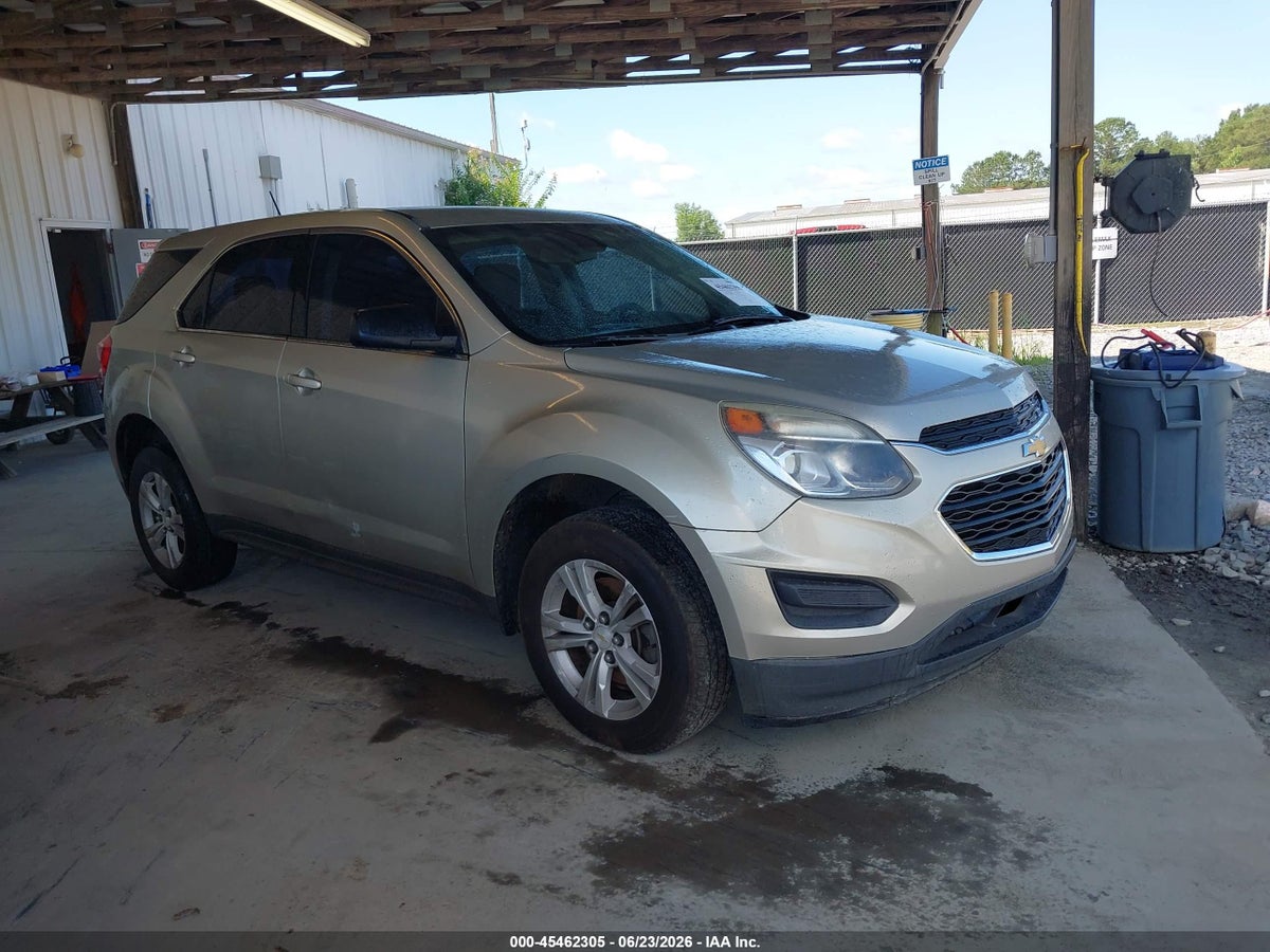2016 CHEVROLET EQUINOX LS