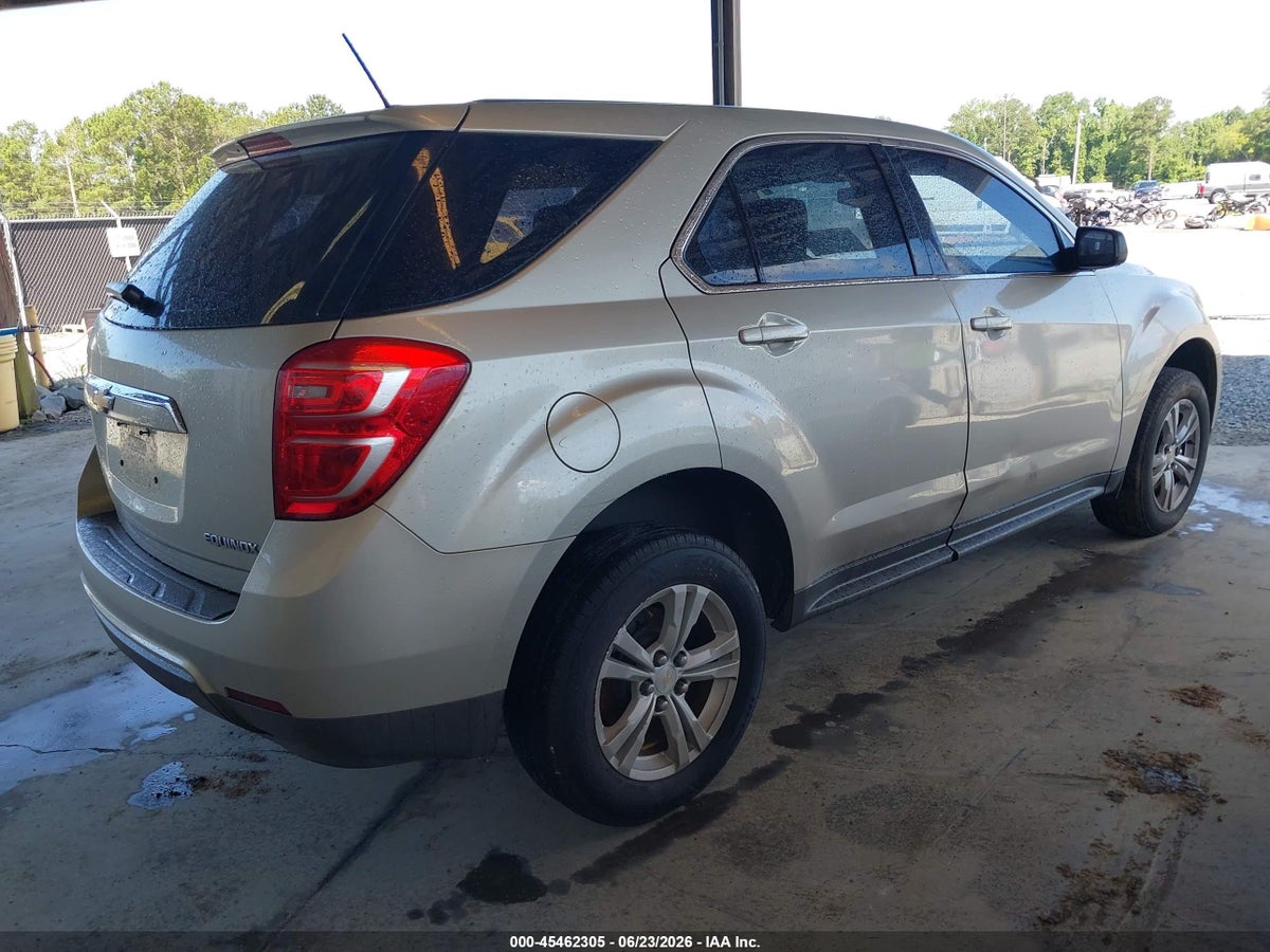 2016 CHEVROLET EQUINOX LS — снимка 4