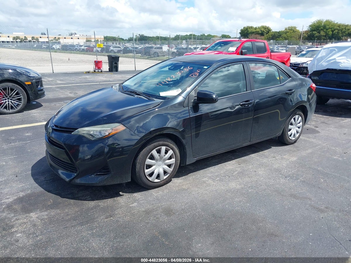 2017 TOYOTA COROLLA LE — снимка 2