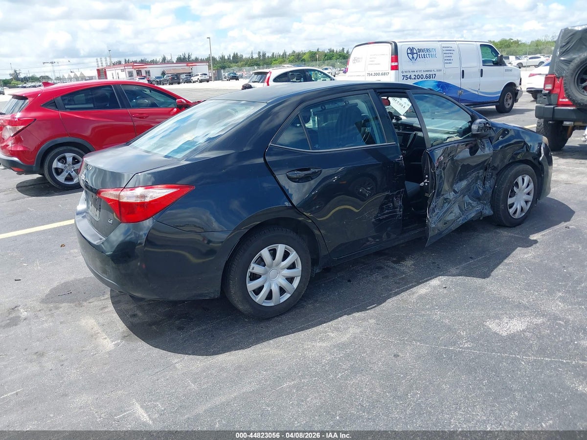 2017 TOYOTA COROLLA LE — снимка 4