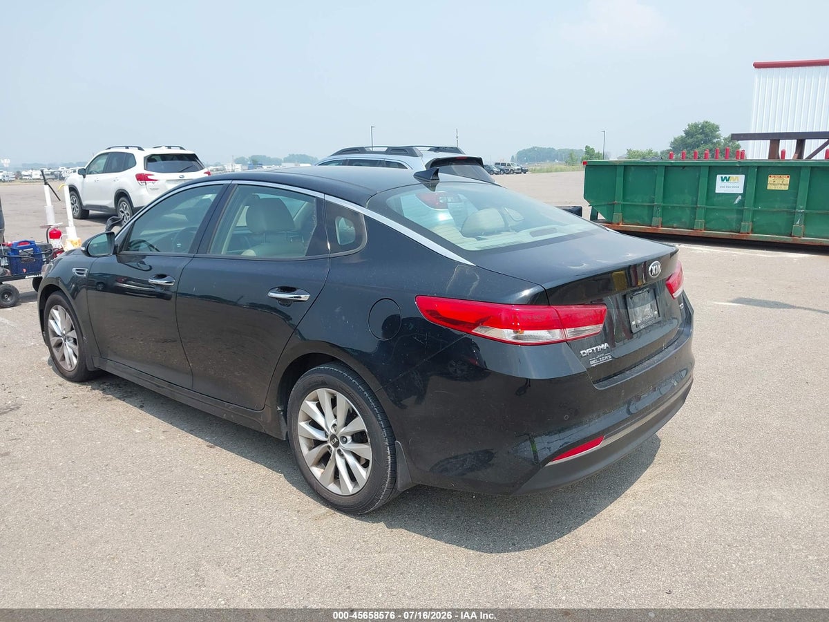 2016 KIA OPTIMA EX — снимка 3
