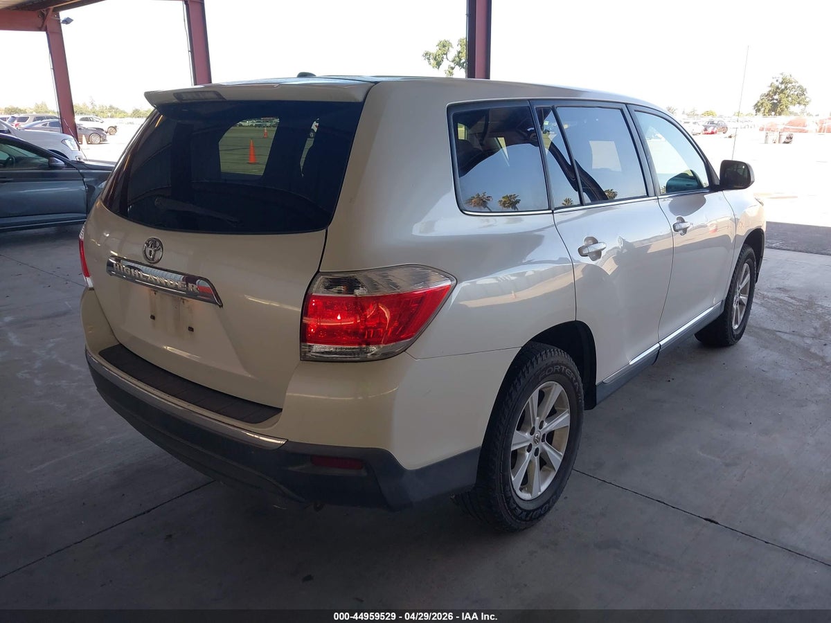 2012 TOYOTA HIGHLANDER — снимка 4