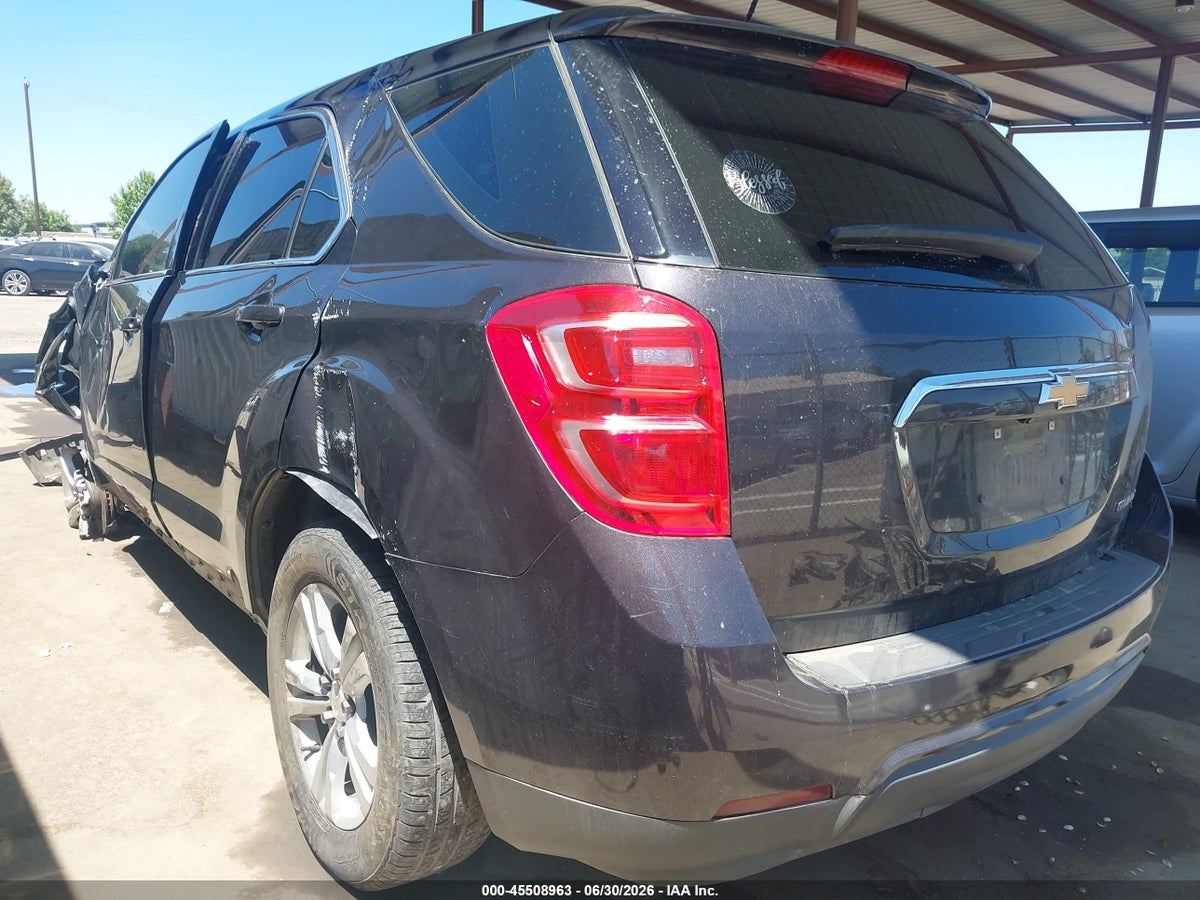 2016 CHEVROLET EQUINOX LS — снимка 3