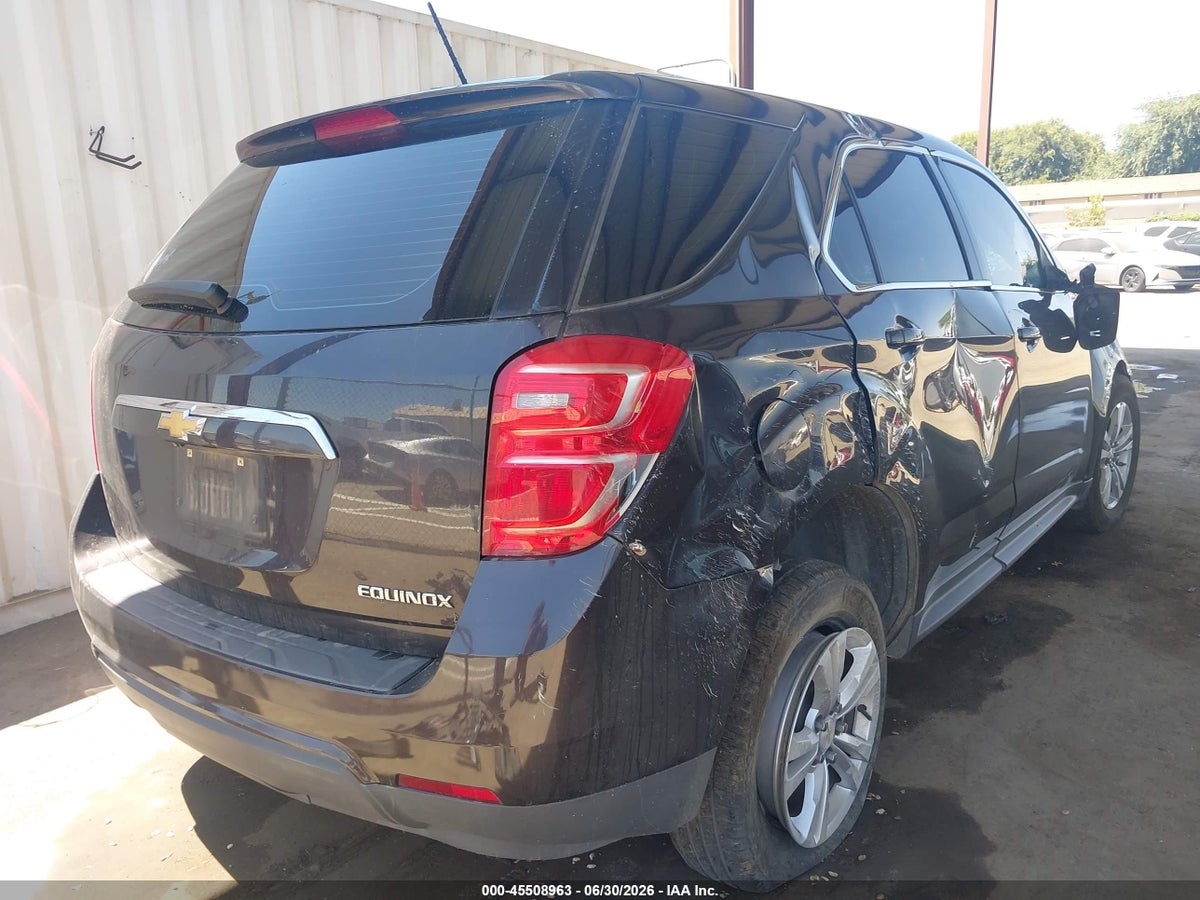 2016 CHEVROLET EQUINOX LS — снимка 4