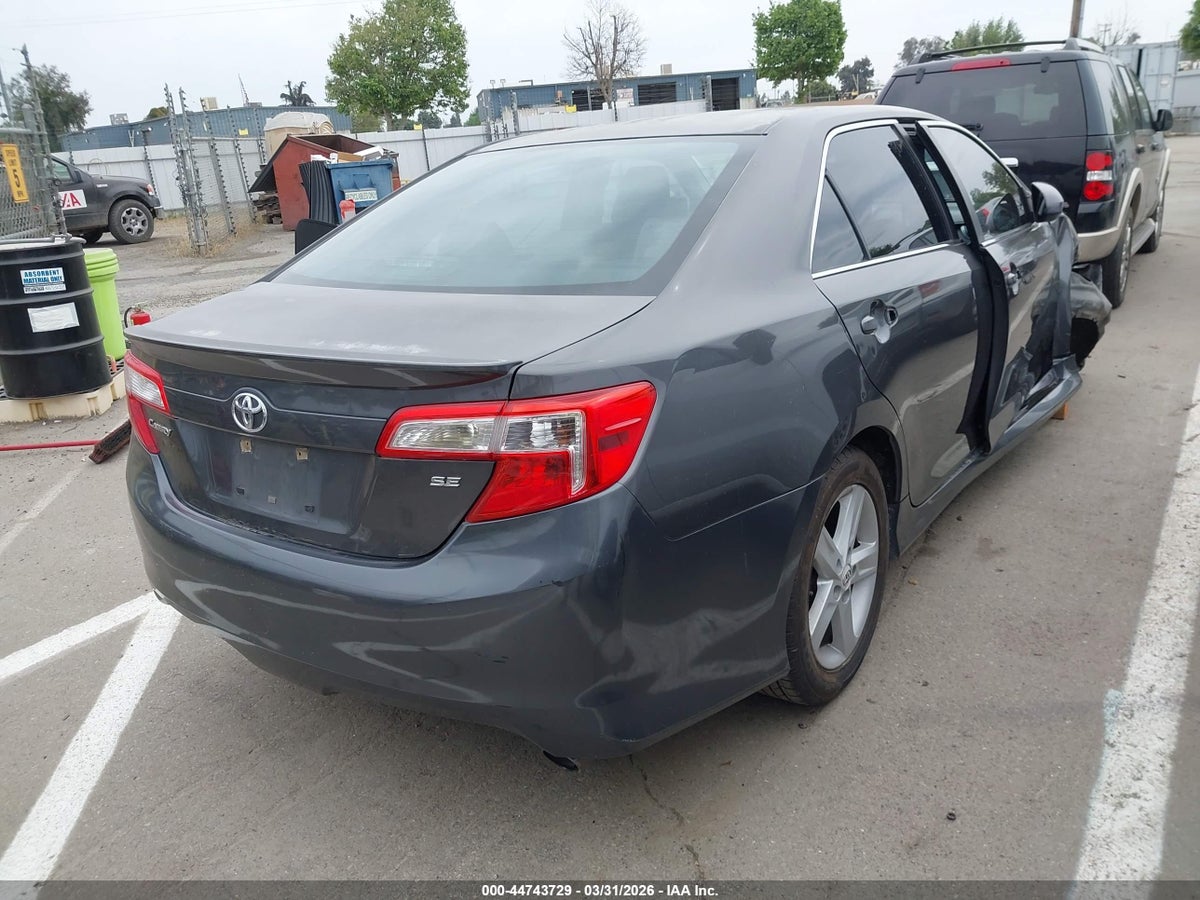 2012 TOYOTA CAMRY SE — снимка 4