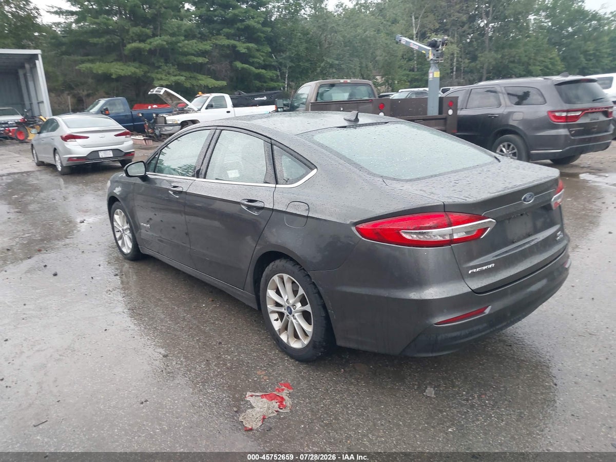 2019 FORD FUSION HYBRID SE — снимка 3