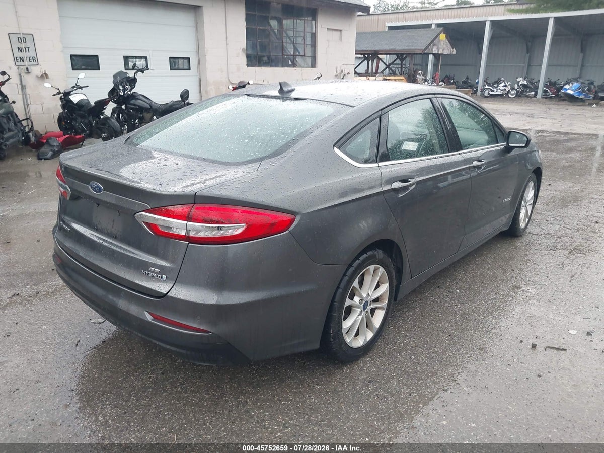2019 FORD FUSION HYBRID SE — снимка 4