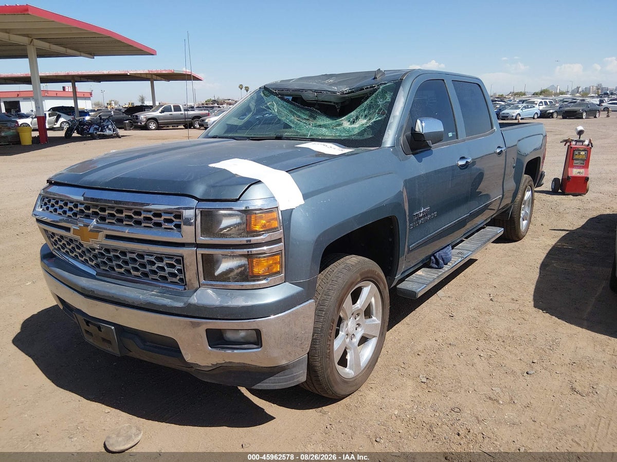 2014 CHEVROLET SILVERADO 1500 LT — снимка 2