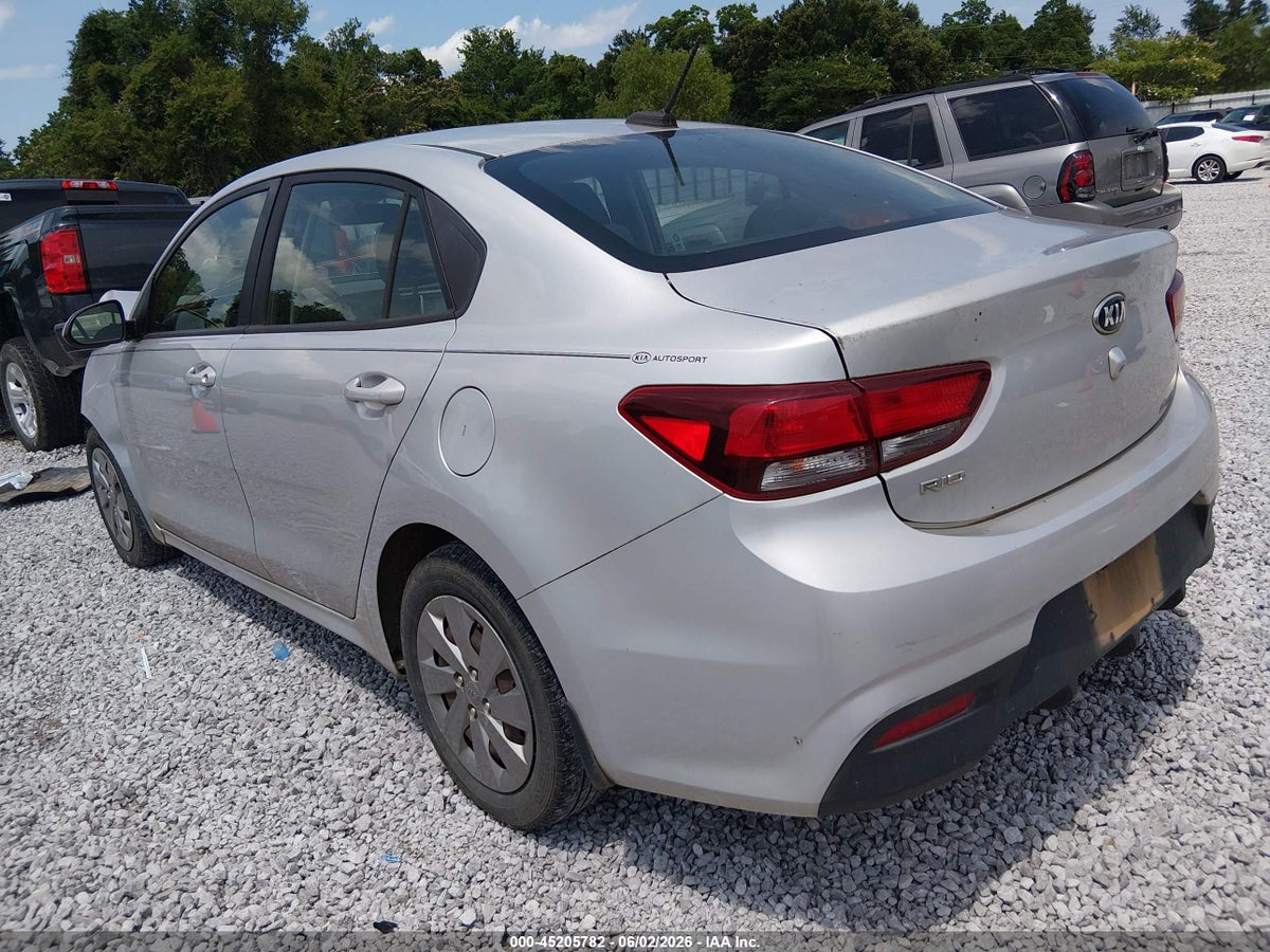 2020 KIA RIO LX — снимка 3