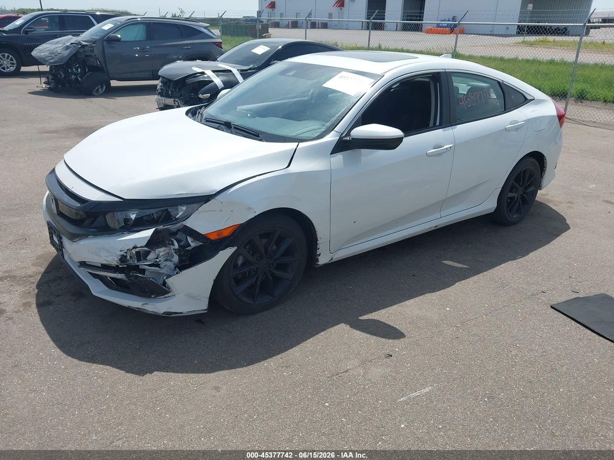 2020 HONDA CIVIC EX — снимка 2