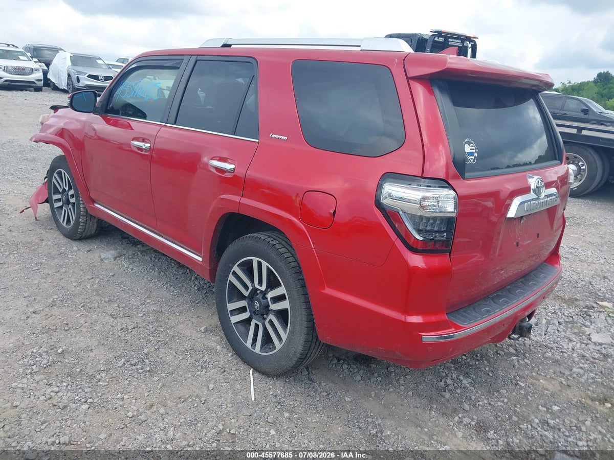 2016 TOYOTA 4RUNNER LIMITED — снимка 3