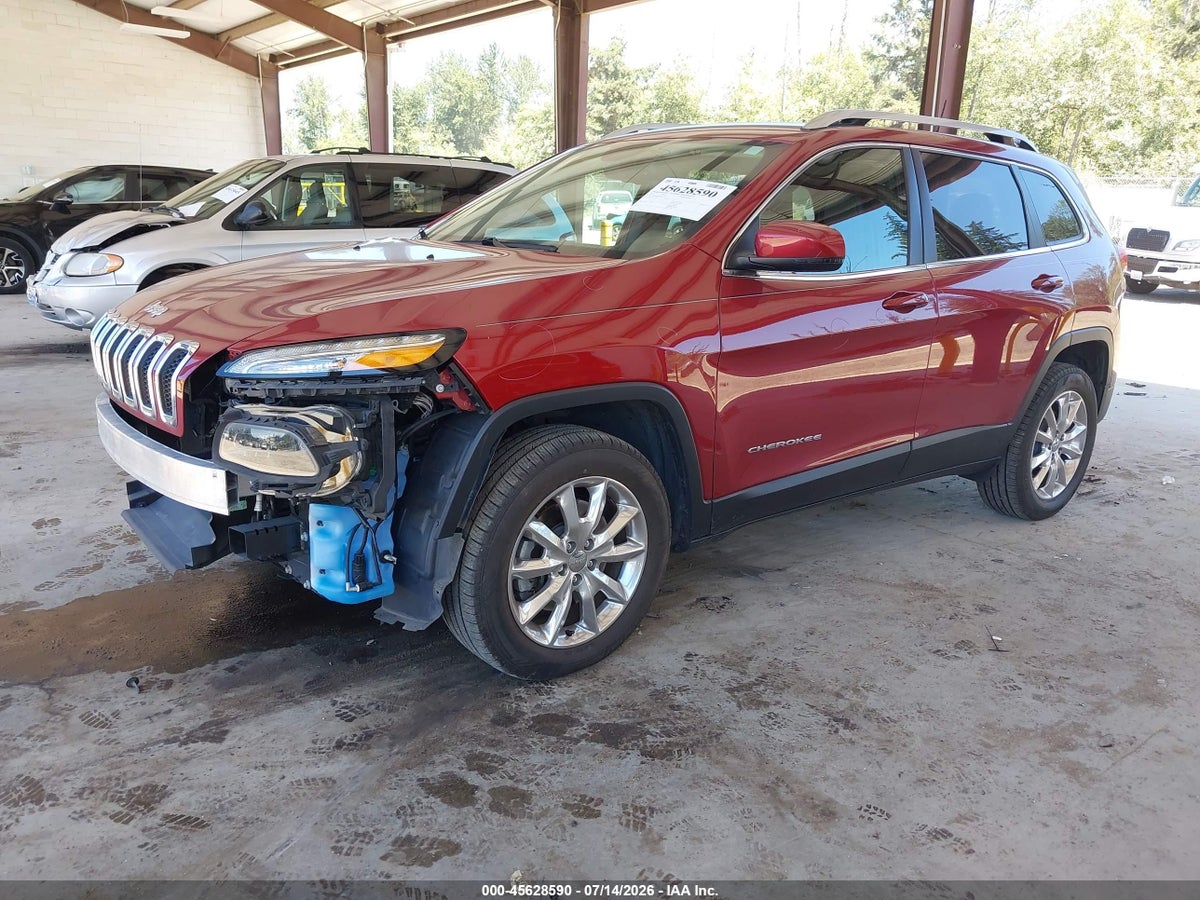 2017 JEEP CHEROKEE LIMITED — снимка 2