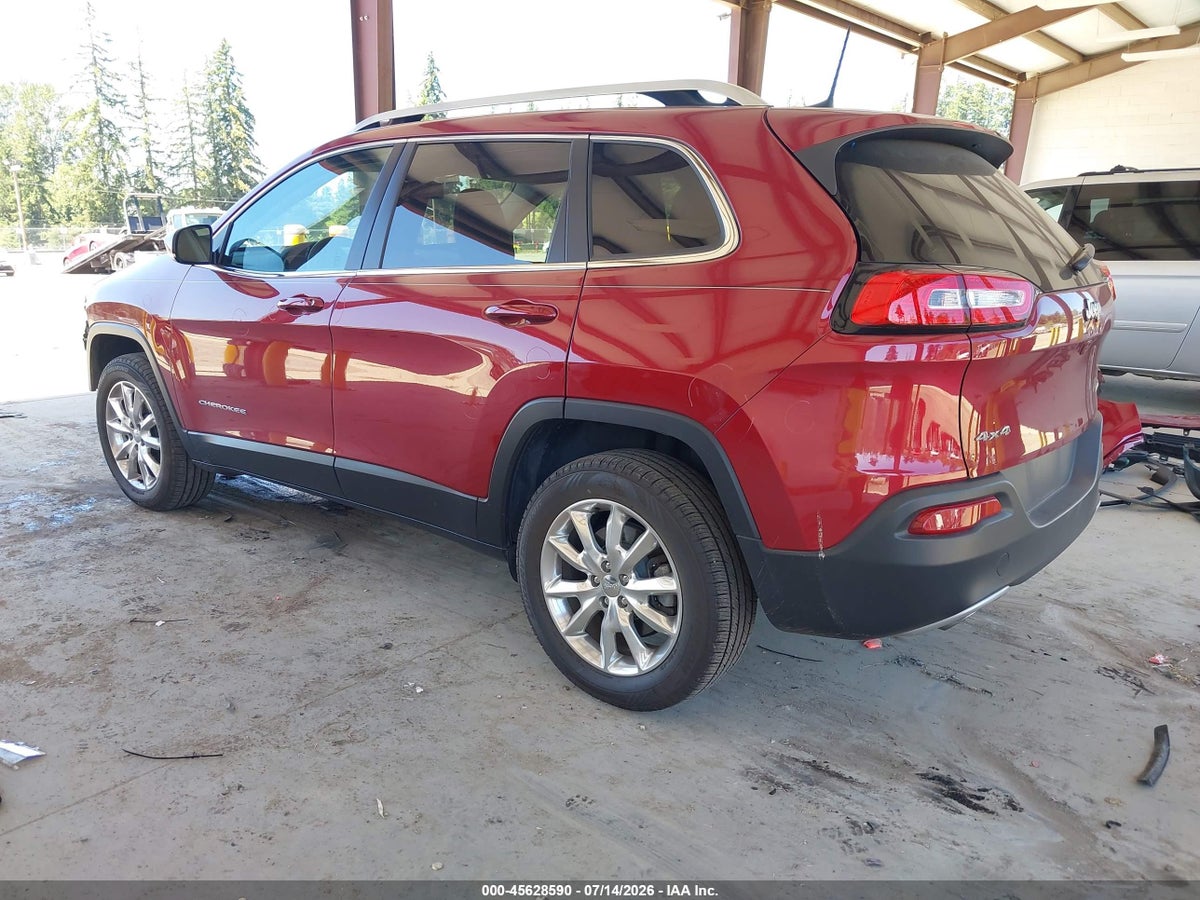 2017 JEEP CHEROKEE LIMITED — снимка 3
