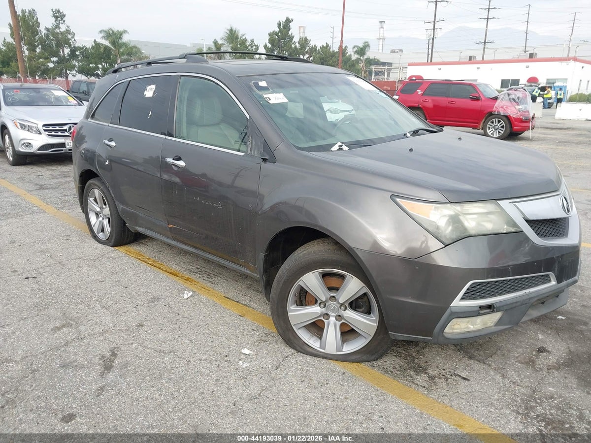 2012 ACURA MDX TECHNOLOGY PACKAGE