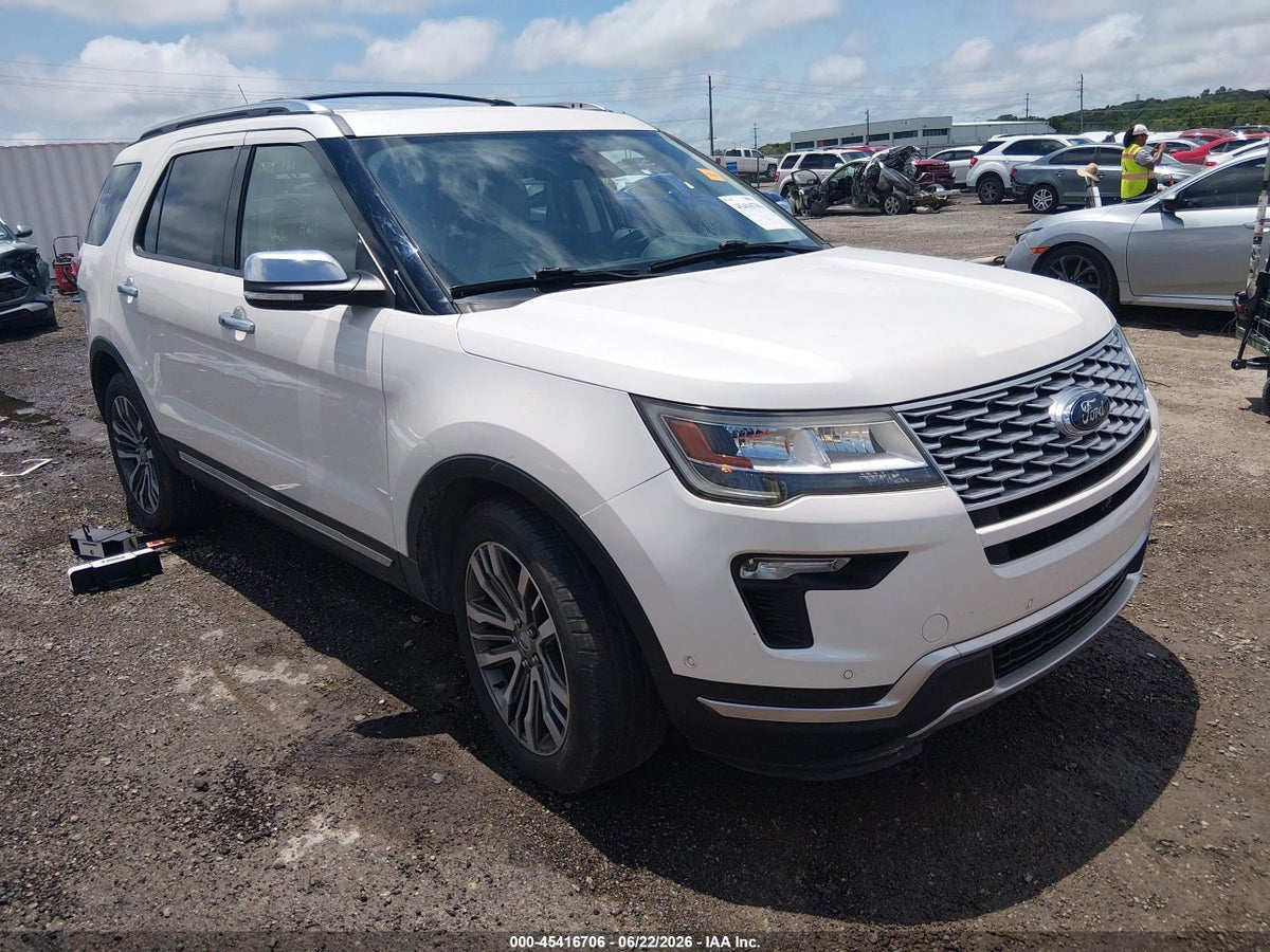 2018 FORD EXPLORER PLATINUM