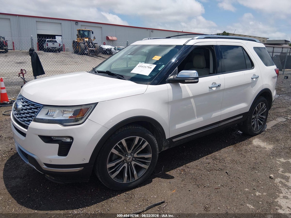 2018 FORD EXPLORER PLATINUM — снимка 2