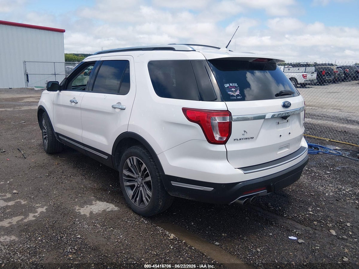 2018 FORD EXPLORER PLATINUM — снимка 3