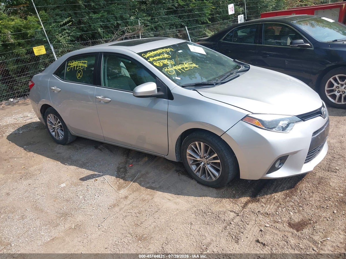 2015 TOYOTA COROLLA L/LE/LE PLS/PRM/S/S PLS