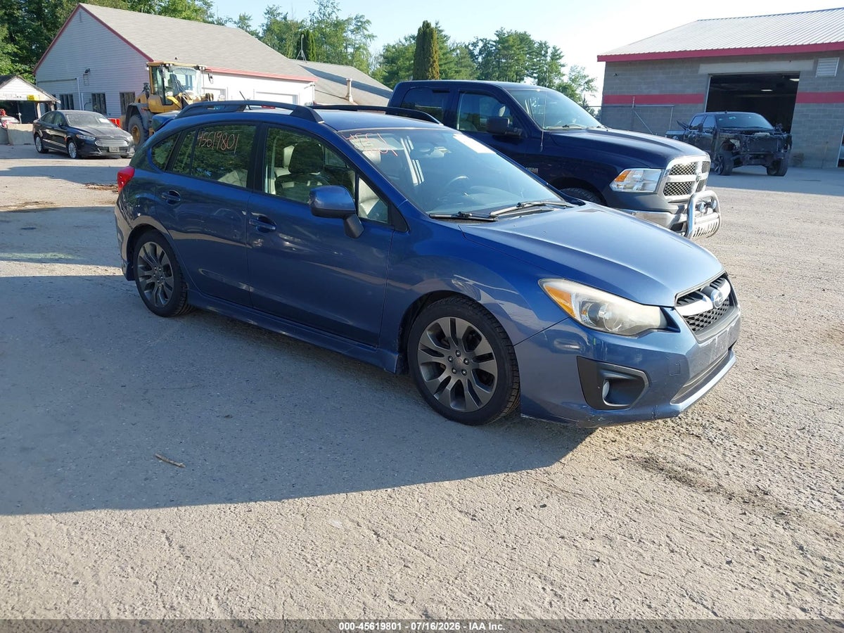 2012 SUBARU IMPREZA 2.0I SPORT LIMITED