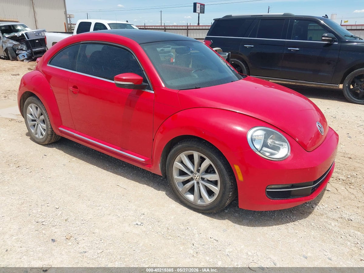 2013 VOLKSWAGEN BEETLE 2.0L TDI