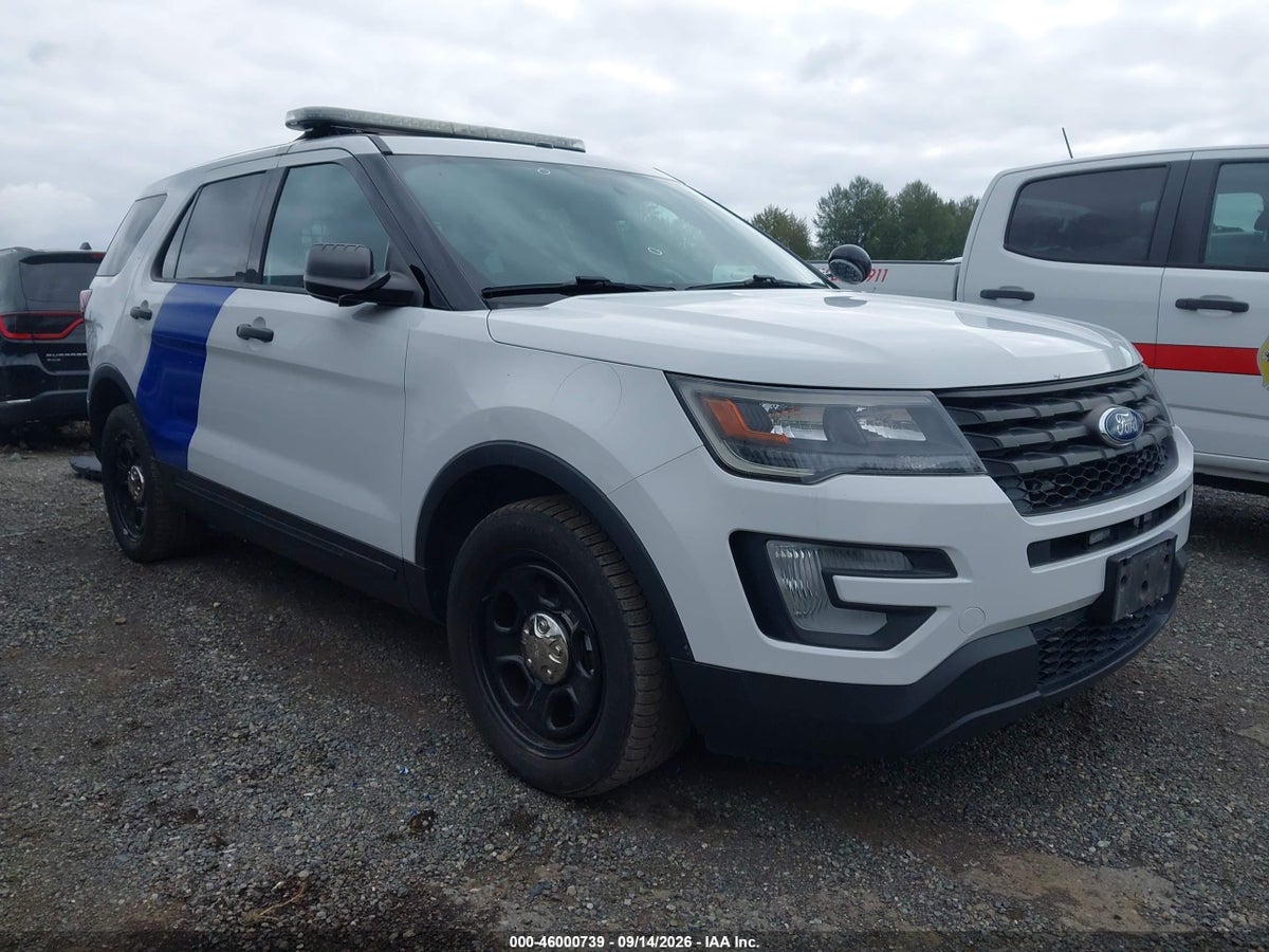 2018 FORD POLICE INTERCEPTOR UTILITY