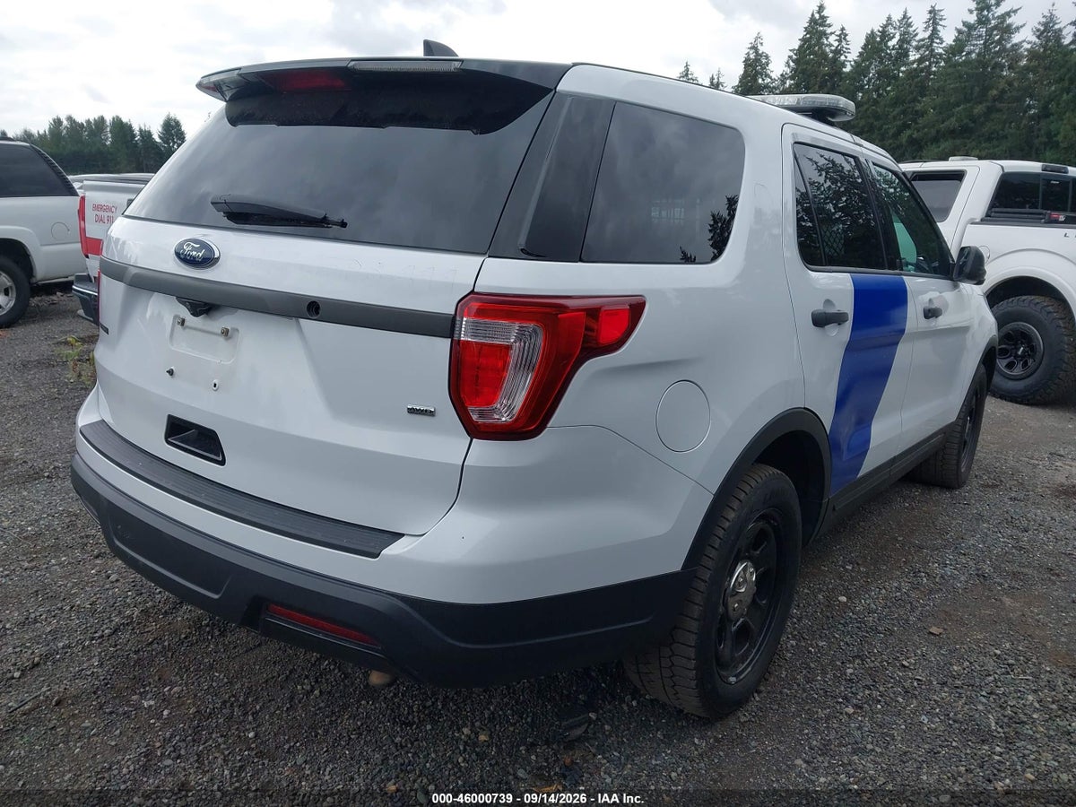 2018 FORD POLICE INTERCEPTOR UTILITY — снимка 4