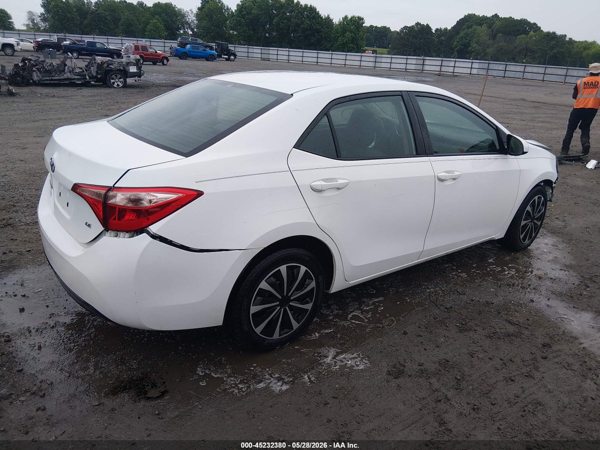 2019 TOYOTA COROLLA LE — снимка 4