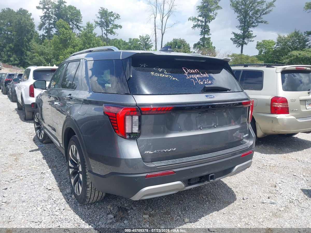 2025 FORD EXPLORER PLATINUM — снимка 3