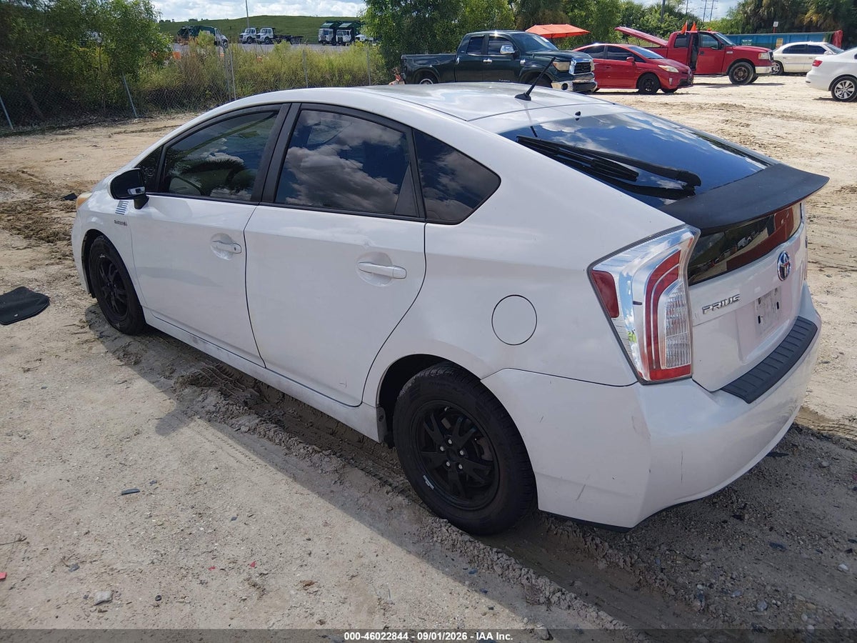 2012 TOYOTA PRIUS TWO — снимка 3