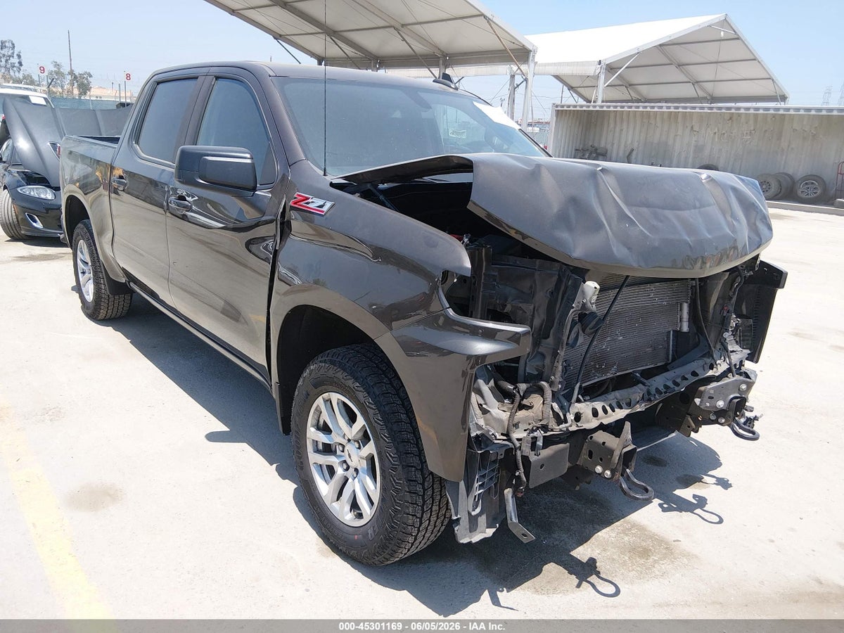 2021 CHEVROLET SILVERADO 1500 4WD SHORT BED RST