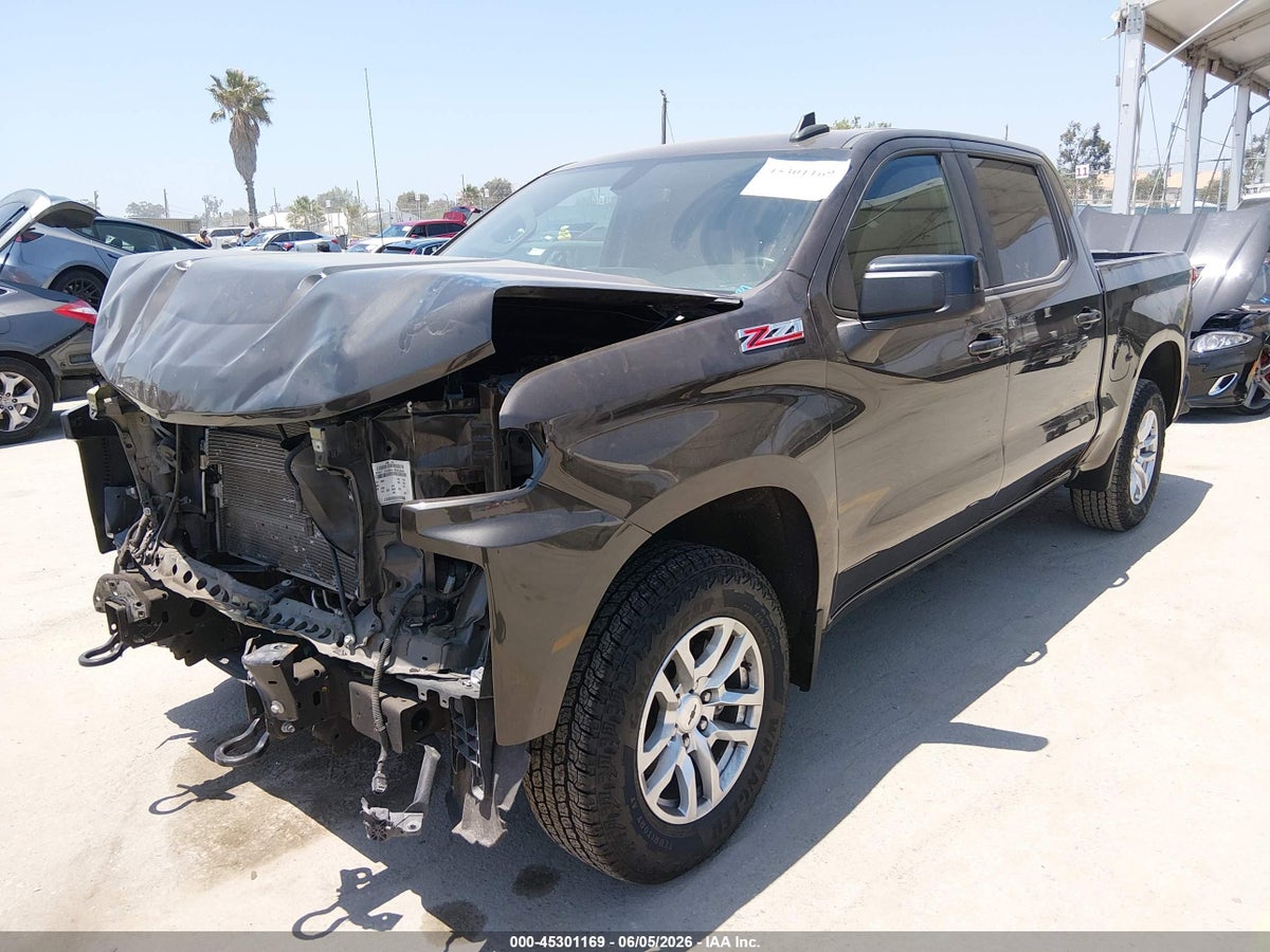 2021 CHEVROLET SILVERADO 1500 4WD SHORT BED RST — снимка 2