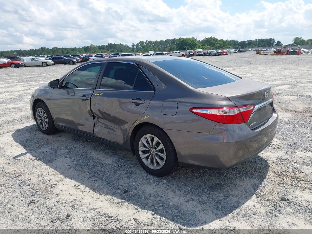 2016 TOYOTA CAMRY LE — снимка 3