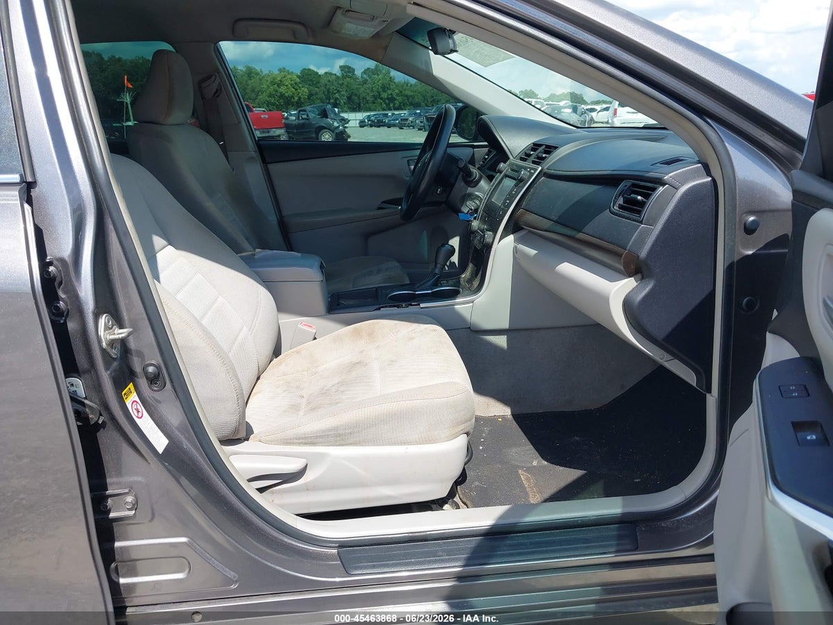2016 TOYOTA CAMRY LE — снимка 5