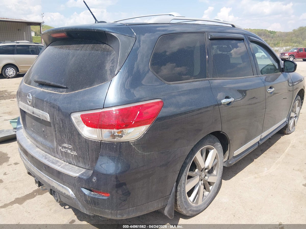 2016 NISSAN PATHFINDER PLATINUM — снимка 4