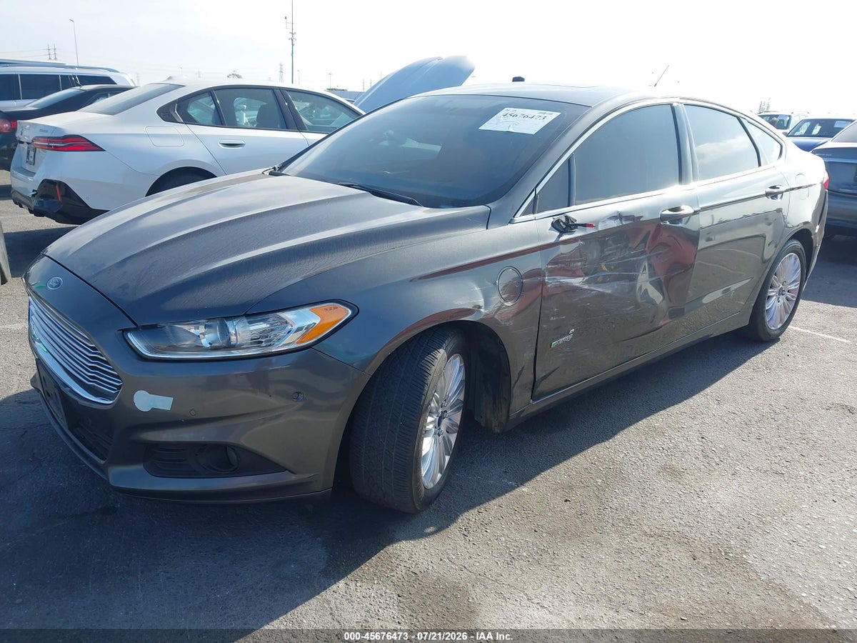 2016 FORD FUSION ENERGI SE LUXURY — снимка 2