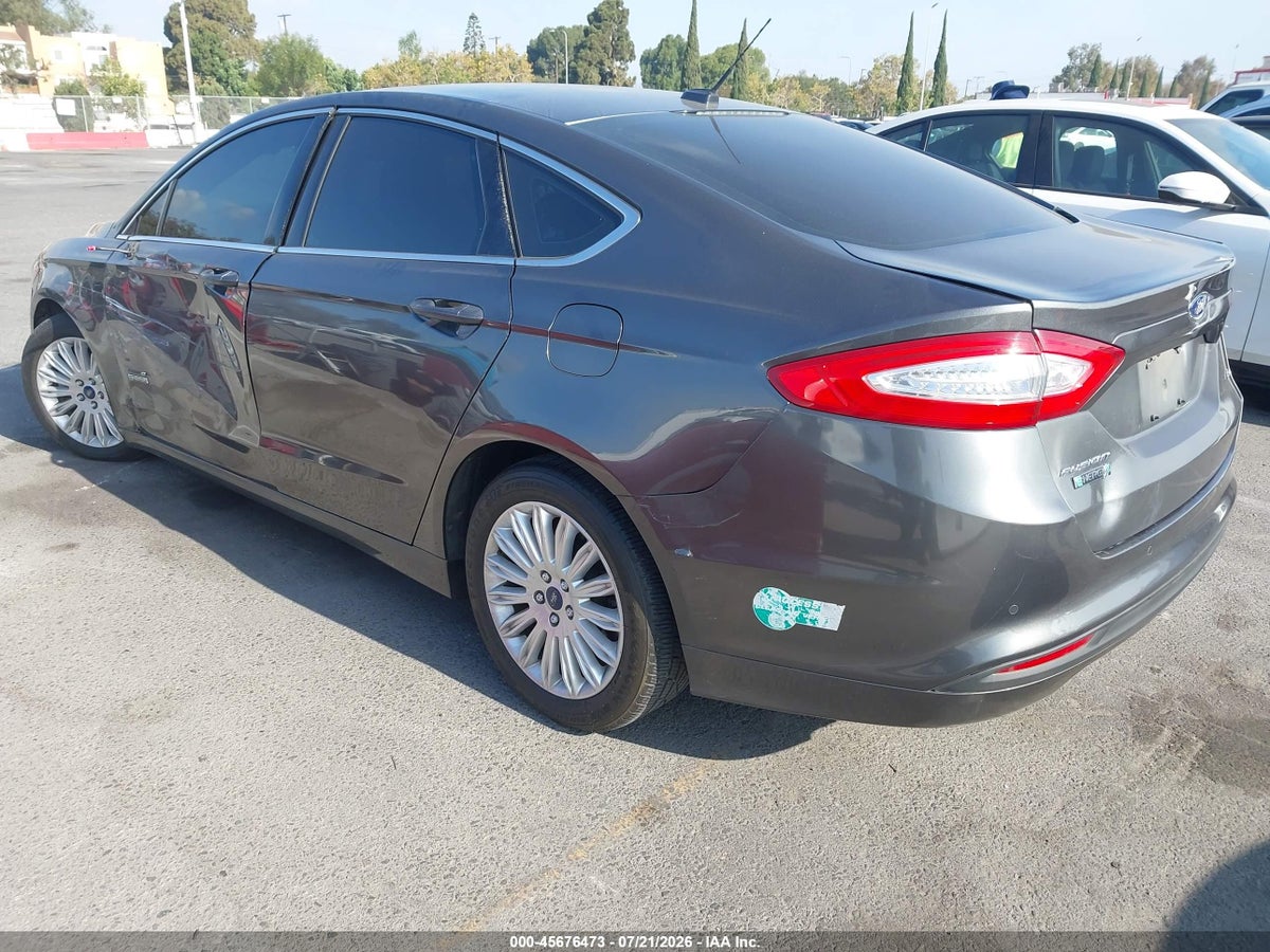 2016 FORD FUSION ENERGI SE LUXURY — снимка 3