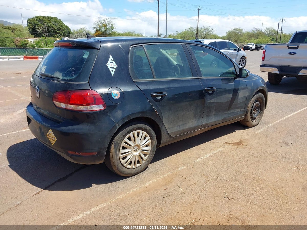 2012 VOLKSWAGEN GOLF 2.5L 4-DOOR — снимка 4