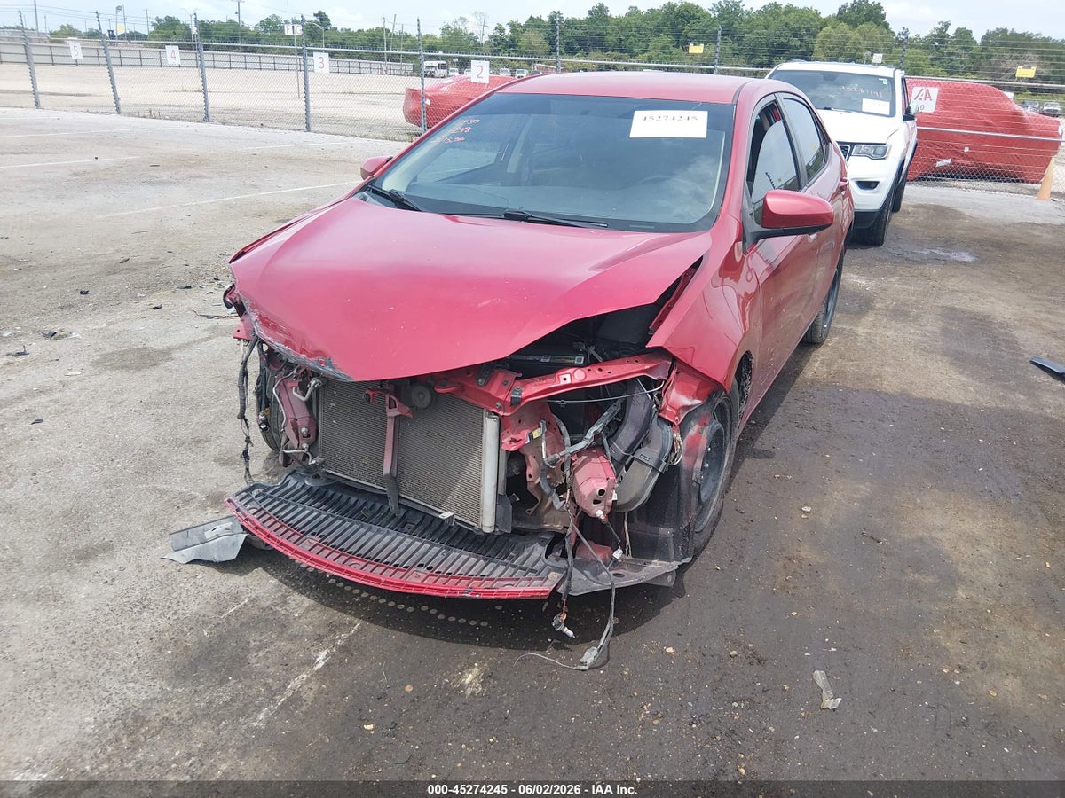 2016 TOYOTA COROLLA LE — снимка 2