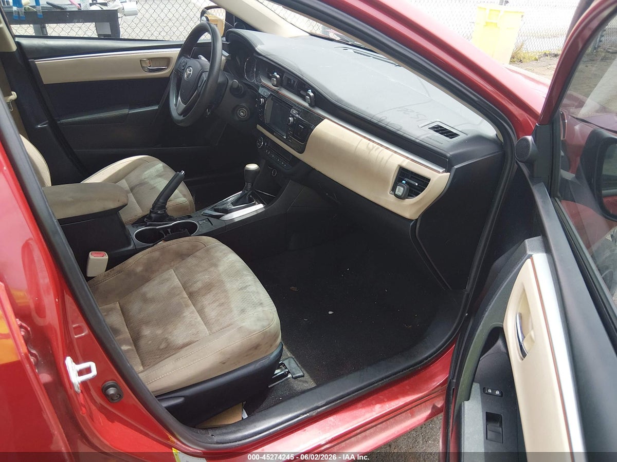 2016 TOYOTA COROLLA LE — снимка 5